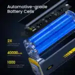 AOHI Starship 40,000mAh Power Bank 140W PD3.1 Laptop Power Bank with C-C Cable Fast Charging Station for iPhone MacBook Laptop - Image 4