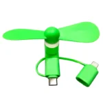 3 in 1 Portable Phone Mini Fan USB Cooling iPhone Android