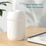 330ML Mini USB Cool Mist Humidifier Aroma Diffuser LED Light - Image 3
