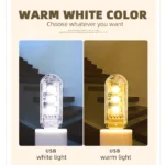 5pcs Portable USB LED Strip Warm White Night Lights - Image 4
