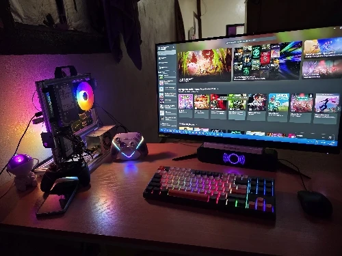 METALFISH BlockCase Open Frame ATX M-ATX Gaming Case 240 Cooler photo review