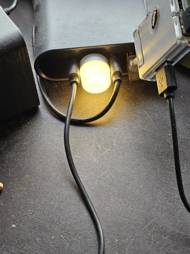 10Pcs Mini USB Warm White LED Night Reading Light Eye Care photo review