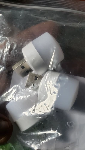 10Pcs Mini USB Warm White LED Night Reading Light Eye Care photo review