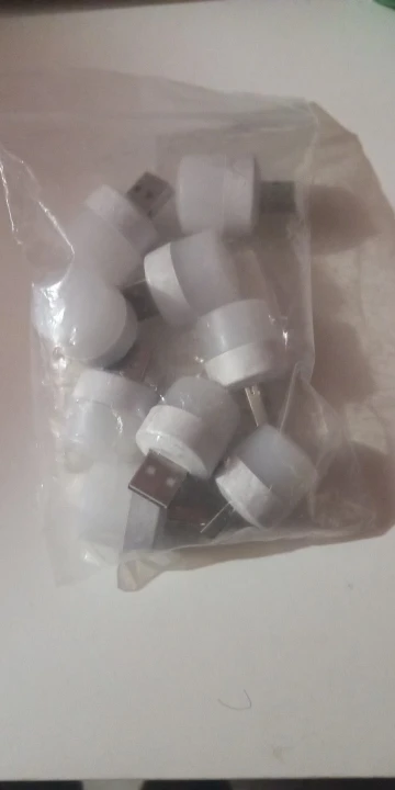 10Pcs Mini USB Warm White LED Night Reading Light Eye Care photo review