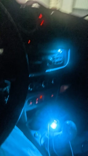 Mini USB RGB Ambient Light 8 Color Car Laptop Night Lamp photo review