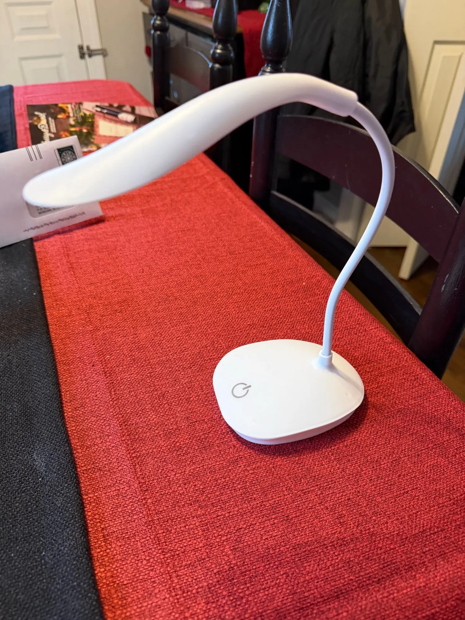 USB Charging LED Reading Lamp Three Gear Touch Dimmer photo review