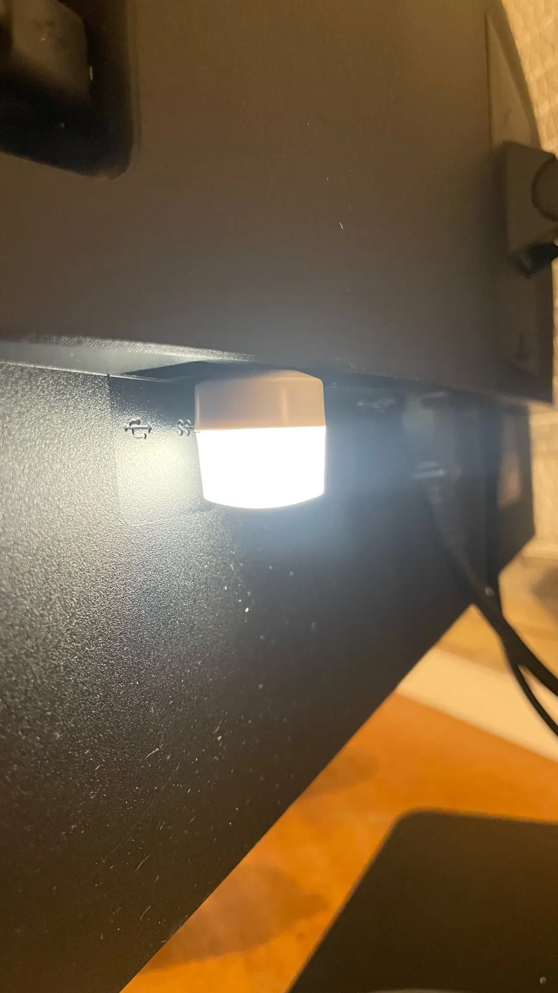 10Pcs Mini USB Warm White LED Night Reading Light Eye Care photo review