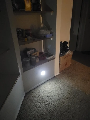 Mini LED Touch Sensor Rechargeable Night Light Round Lamp photo review