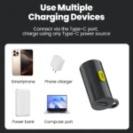 Mini LED USB-C 230LM Portable Emergency Cycling Flashlight - Image 6