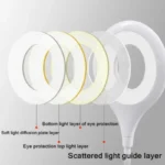 Portable USB LED Study Lamp Eye Protection Night Light - Image 2