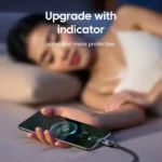 Transparent double-sided design of 240W USB-C fast charging cable