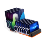 ASOMETECH 100W 15-port USB charging station with phone stand