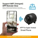 1080P X5 Mini Wireless Night Vision Surveillance Cam - Image 3