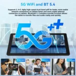 Slim URAO Android 14 tablet side profile