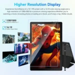 Complete tablet set with charger, cable, and stylus