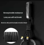 Retail packaged 120W 6A USB Type-C to Type-C fast charging cable