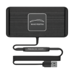 120W wireless car charger silicone pad for iPhone and Samsung