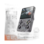R36S Retro Handheld Game Console front view with 3.5 inch screen