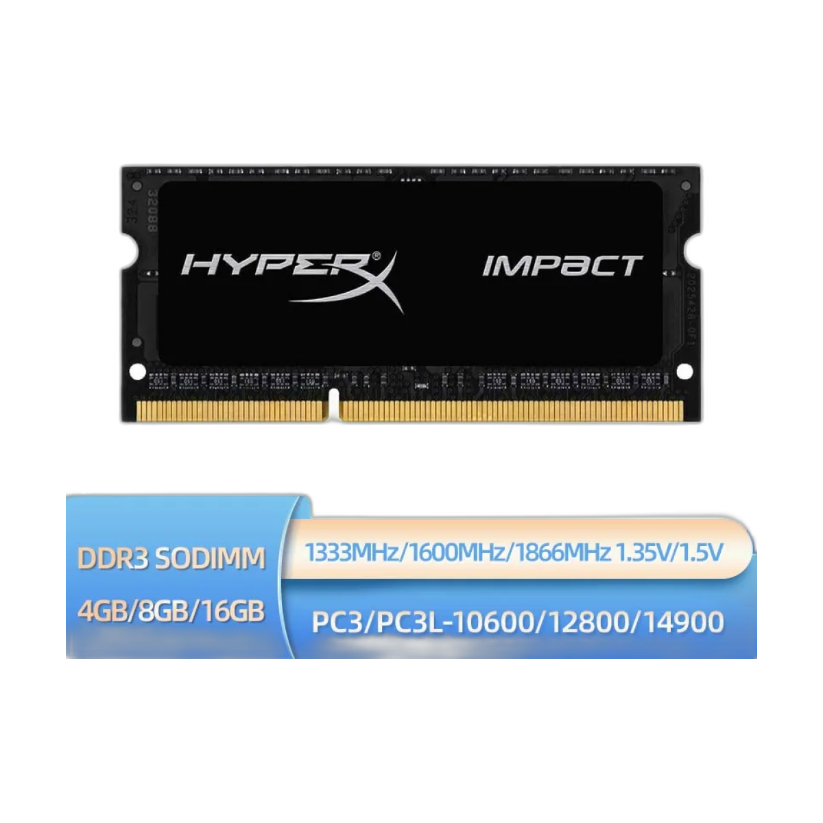 1/2PCS HyperX Memoria Ram DDR3 DDR3L 4GB 8GB 1600 1333 1866MHz Sodimm PC3-10600 12800 14900 Laptop 1.35/1.5V 204Pin Notebook RAM-bg-clean HyperX DDR3 DDR3L 4GB 8GB 1600 1333 1866MHz laptop RAM module