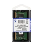 Kingston DDR4 RAM module installed in laptop memory slot