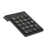 18 keys wired and 2.4G wireless numeric keypad front view