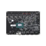 Qotom Q10900H6 Mini PC installed in a 1U server rack environment