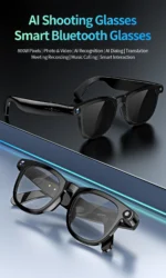 2-in-1 4K AI Smart Glasses with Camera & Bluetooth - Image 2