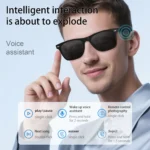 2025 Smart AI Glasses with Bluetooth & Camera Control - Image 2