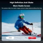 Camera connected to PC for live streaming and USB charging