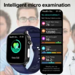 2025 ChiBear smartwatch with Bluetooth call and message reminder interface