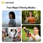 Close-up of AOCHUAN SmartX3 wheel zoom and control buttons