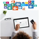 Side view of 2025 Android Tablet showing slim profile and ports