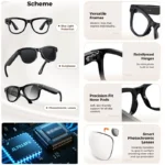 2026 AI Smart Glasses 4K HD 32GB Dual Camera BT Call - Image 6