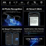 2026 AI Smart Glasses with 8MP Camera & Voice Assistant - Image 3