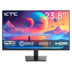 Front view of 24 inch 1080P 100Hz FreeSync monitor with slim bezels
