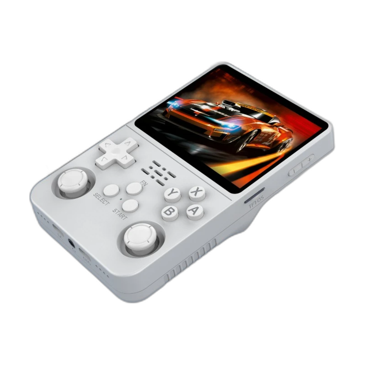 256G Open Source R36S Video Game Console Linux System 3.5 Inch IPS Screen Portable Pocket Video Player 64G/128G best Game gift-bg-clean Front view of BOYHOM R36S portable handheld game console