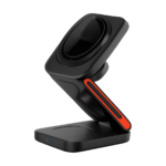 3-in-1 foldable magnetic wireless charger stand for Apple devices