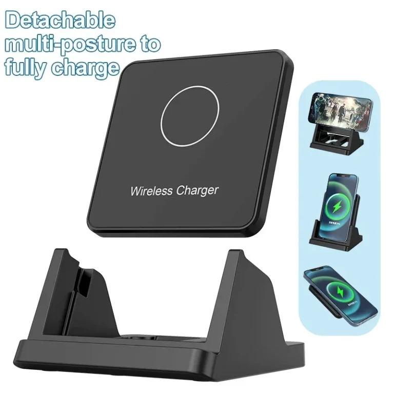 Ultra-thin wireless charger pad with LED indicator light