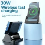 Fast wireless charger with included Type C USB cable