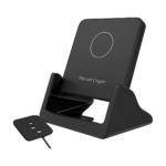 30W wireless charging stand for iPhone and Samsung phones