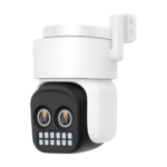 BESDER 8MP 4K dual lens PTZ WiFi security camera front view