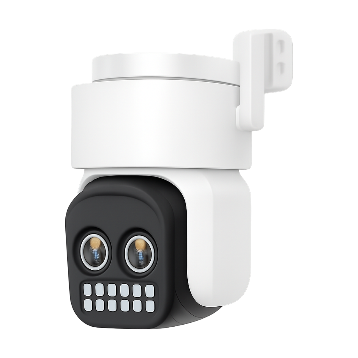 4K 10x Hybrid Zoom Dual Lens PTZ IP Camera 8MP 3.6+12mm WiFi Human Detection BESDER Audio Security Video Surveillance-bg-clean BESDER 8MP 4K dual lens PTZ WiFi security camera front view