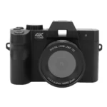 4K mirrorless camera with 32GB memory card and accessories