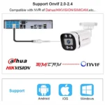 4K 8MP POE IP Bullet Camera with Night Vision & Audio - Image 4