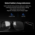 4K AI Smart Glasses with 8MP Camera and Voice Control - Image 5