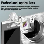 Digital camera with waterproof and shockproof features