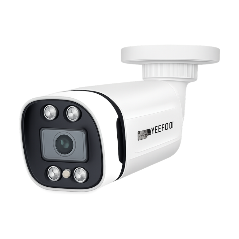 SIMICAM 8MP 4K POE IP bullet security camera with night vision and audio