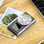 AEVYVKV C23 4K dual screen digital camera front view