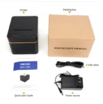 58mm Thermal Receipt Printer USB Bluetooth Mini Desktop - Image 5