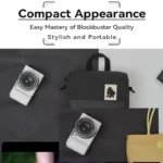 Compact 5K digital camera with night vision and rechargeable battery